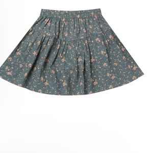 Rylee + Cru Sparrow Skirt | Dark Floral